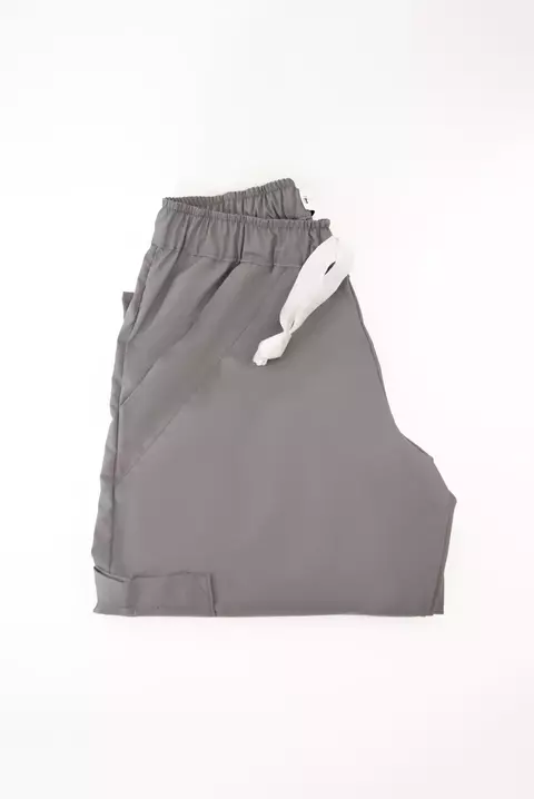 Pantalon Mujer Gris Topo - detalles minimos
