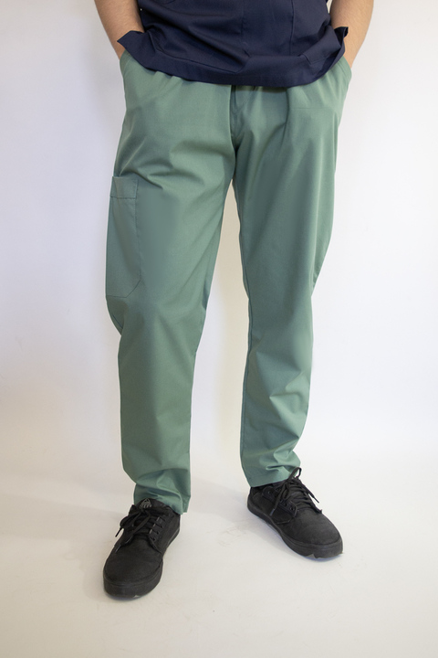 Pantalón Hombre Verde Seco