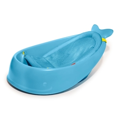 Banheira Infantil Baleia Moby 3 Estágios Azul - Skip*Hop - comprar online