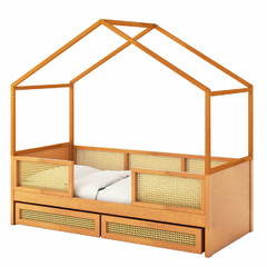 cama-woody-graviola-com-casinha-gavetas-e-grades-palhinha-mimoo