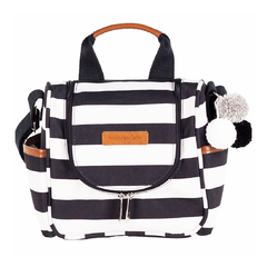 Frasqueira Térmica Emy Brooklyn Preto e Branco - Masterbag Baby