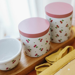 Kit Higiene Bebê Promoção Borboletas Porcelanas Mini Térmica