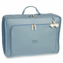 Mala Vintage Carrinhos Azul - Masterbag Baby - comprar online
