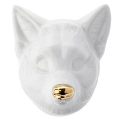 mascara-de-porcelana-raposa-com-focinho-ouro