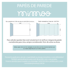 Papel de Parede Celulose Listras Uva e Cereja Rosa - Estampa Exclusiva! - comprar online