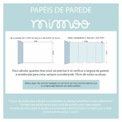 Painel de Parede Infantil Xadrez Vichy Azul