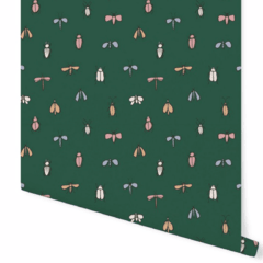 papel-de-parede-selva-bugs-verde-mama-loves-you