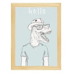 quadro-hello-dino-mama-loves-you