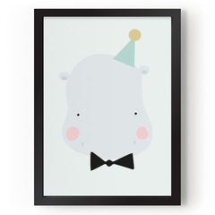 Quadro A6 Cards Happy Hippo - Eef. Lillemor (Unidade) na internet