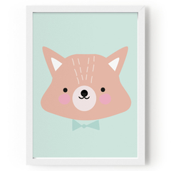 quadro-cards-forrest-animals-mr-fox-eef-lillemor