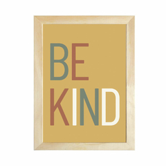 quadro-be-kind-fundo-amarelo-grao-mimoo-toys