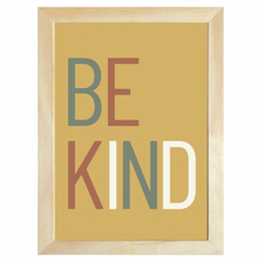 quadro-be-kind-fundo-amarelo-grao-mimoo-toys