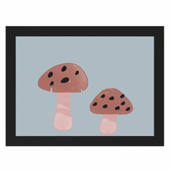 Quadro A4 Cogumelos Mimoo Toys - Estampa Exclusiva! (Unidade) - comprar online