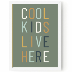 quadro-cool-kids-fundo-verde-militar-mimoo-toys