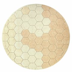 tapete-lavavel-honeycomb-golden-140-cm-lorena-canals