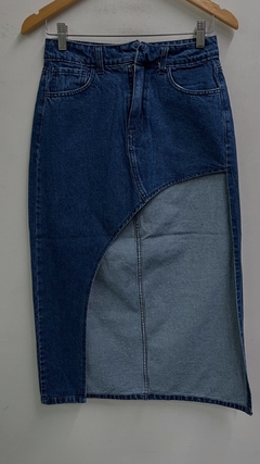 pollera jean paris ( blue ) - comprar online