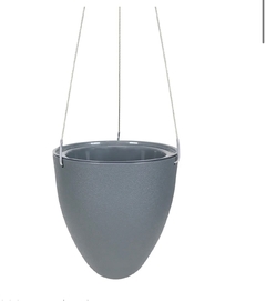 Cachepot Suspenso Egg Autoirrigável BRANCO - Orquideomania - A Melhor loja para comprar Orquídeas online.