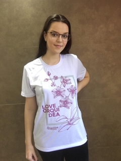 Camiseta "Love Orquídea"