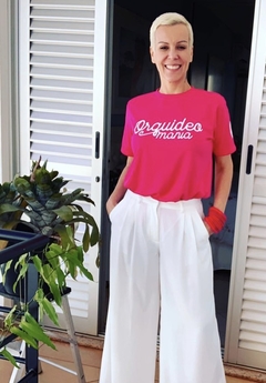 Camiseta Orquideomania Pink - comprar online