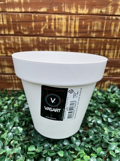 Vaso Sampa 16 x 14 cm Branco