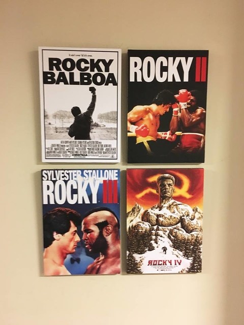 Combo 4 cuadros Rocky - comprar online