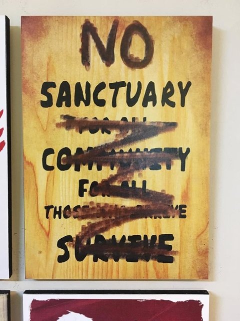Cuadro The Walking Dead No Sanctuary - comprar online