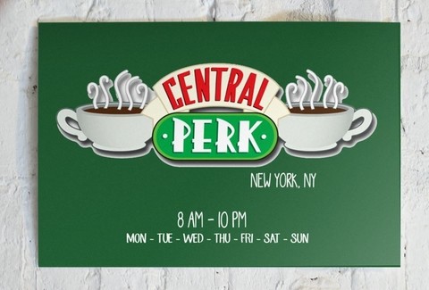 Cuadro Friends Central Perk Horizontal - comprar online