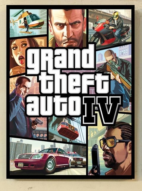 Cuadro Grand Theft Auto 4 - comprar online