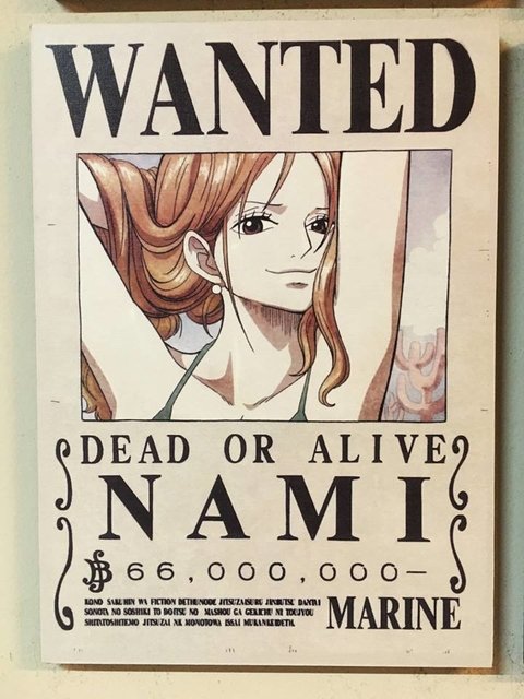 Cuadro One Piece Nami - comprar online