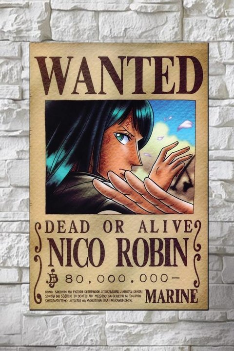 Cuadro One Piece Nico Robin - comprar online