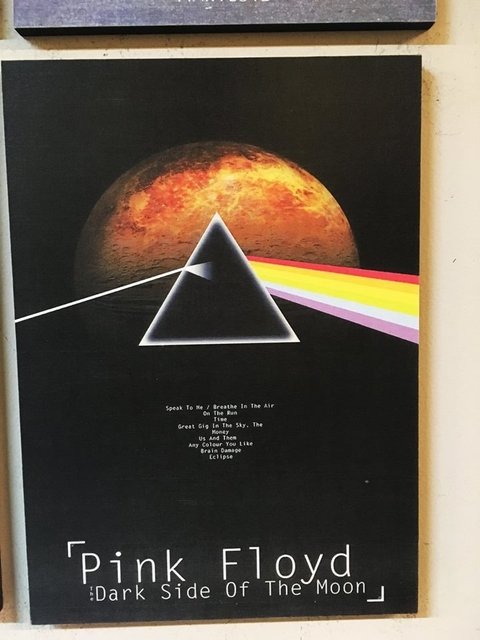 Cuadro Pink Floyd Dark Side of the Moon Individual - comprar online