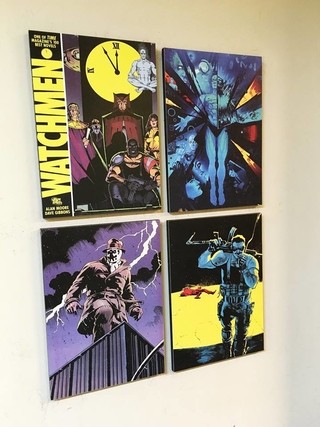 Combo 4 cuadros Watchmen - comprar online