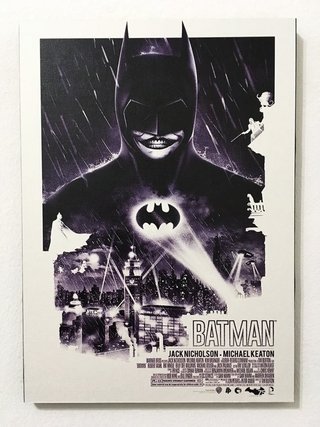 Combo 3 Cuadro Batman Tim Burton - Deco Delorean