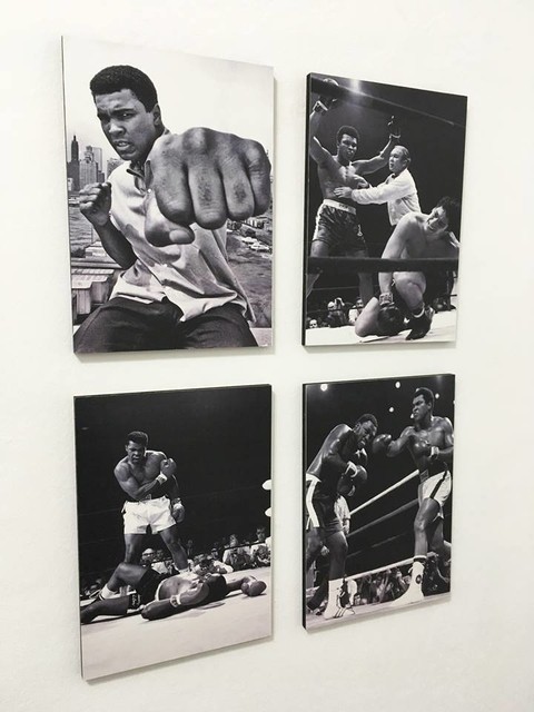Combo 4 cuadros Boxeo Fotos Muhammad Ali - comprar online
