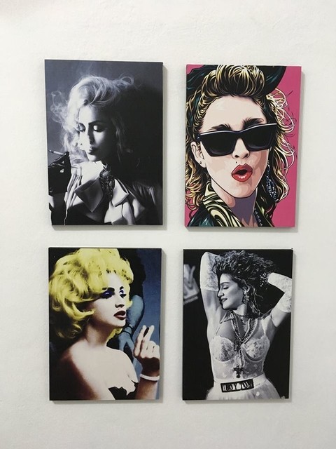 Combo 4 cuadros Madonna