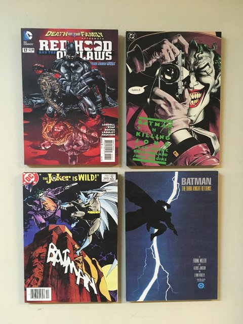 Combo 4 cuadros Batman Comics - comprar online