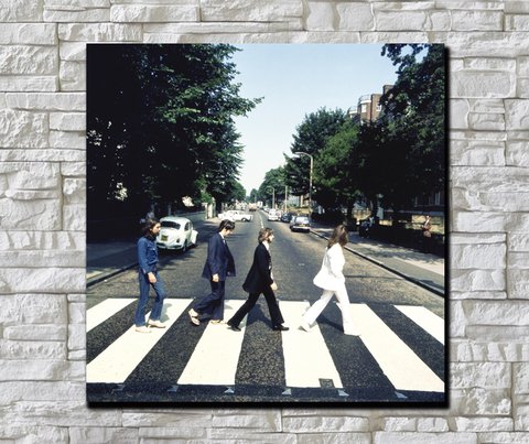 Cuadro The Beatles Abbey Road - comprar online