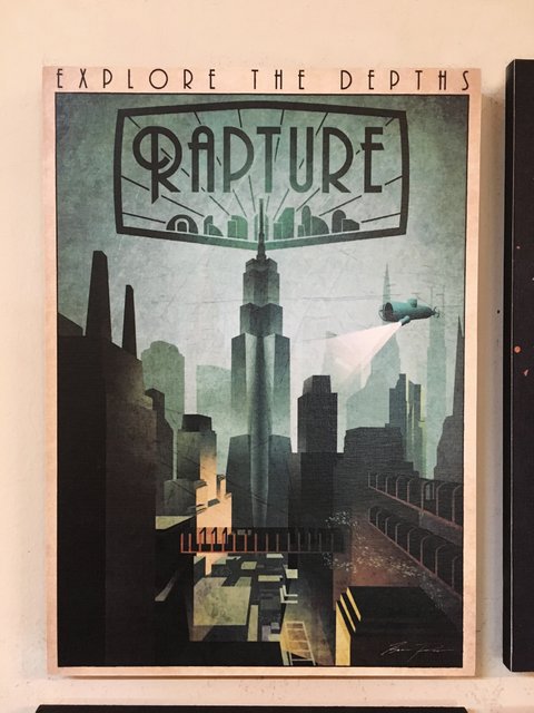 Cuadro Bioshock Welcome to Rapture - comprar online