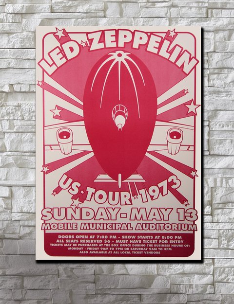 Cuadro Led Zeppelin CA21 - comprar online