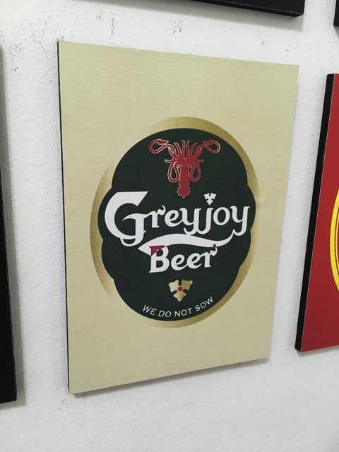 Cuadro Game of Thrones Cerveza Greyjoy - comprar online