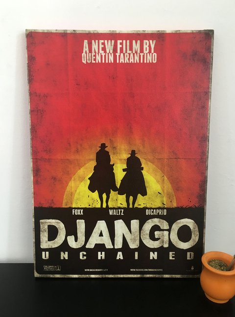 Cuadro Django AC 001 - Tarantino