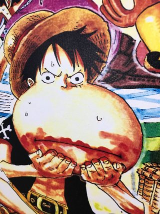 Cuadros - Tríptico One Piece 5 - Deco Delorean
