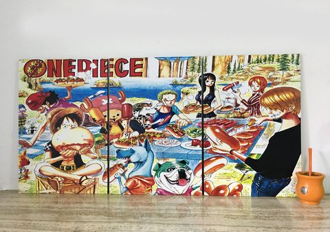 Cuadros - Tríptico One Piece 5