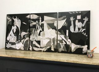 Cuadros - Tríptico Guernica - Picasso - tienda online