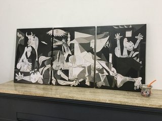 Imagen de Cuadros - Tríptico Guernica - Picasso