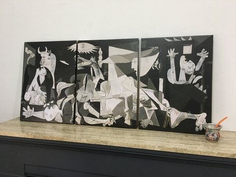 Cuadros - Tríptico Guernica - Picasso