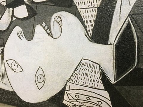 Cuadros - Tríptico Guernica - Picasso