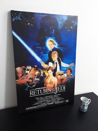 Cuadro Star Wars El Retorno del Jedi Poster 1983