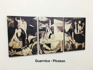 Cuadros - Tríptico Guernica - Picasso en internet