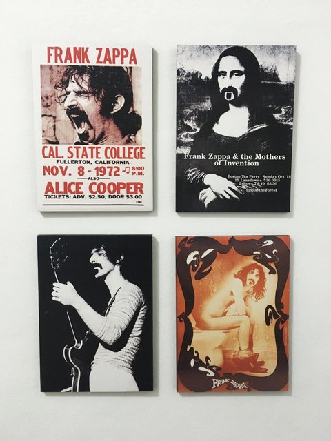 Combo 4 cuadros Frank Zappa - comprar online